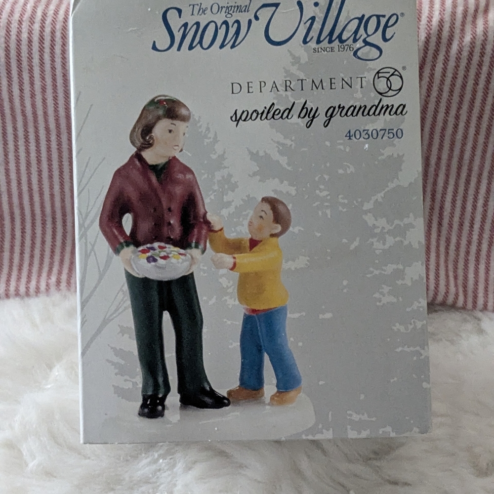 Department 56 Snow Village 'Spoiled by Grandma' Figurine